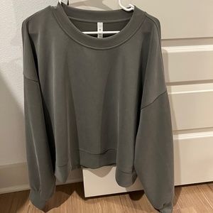 Lululemon Perfectly Oversized Cropped Crew
